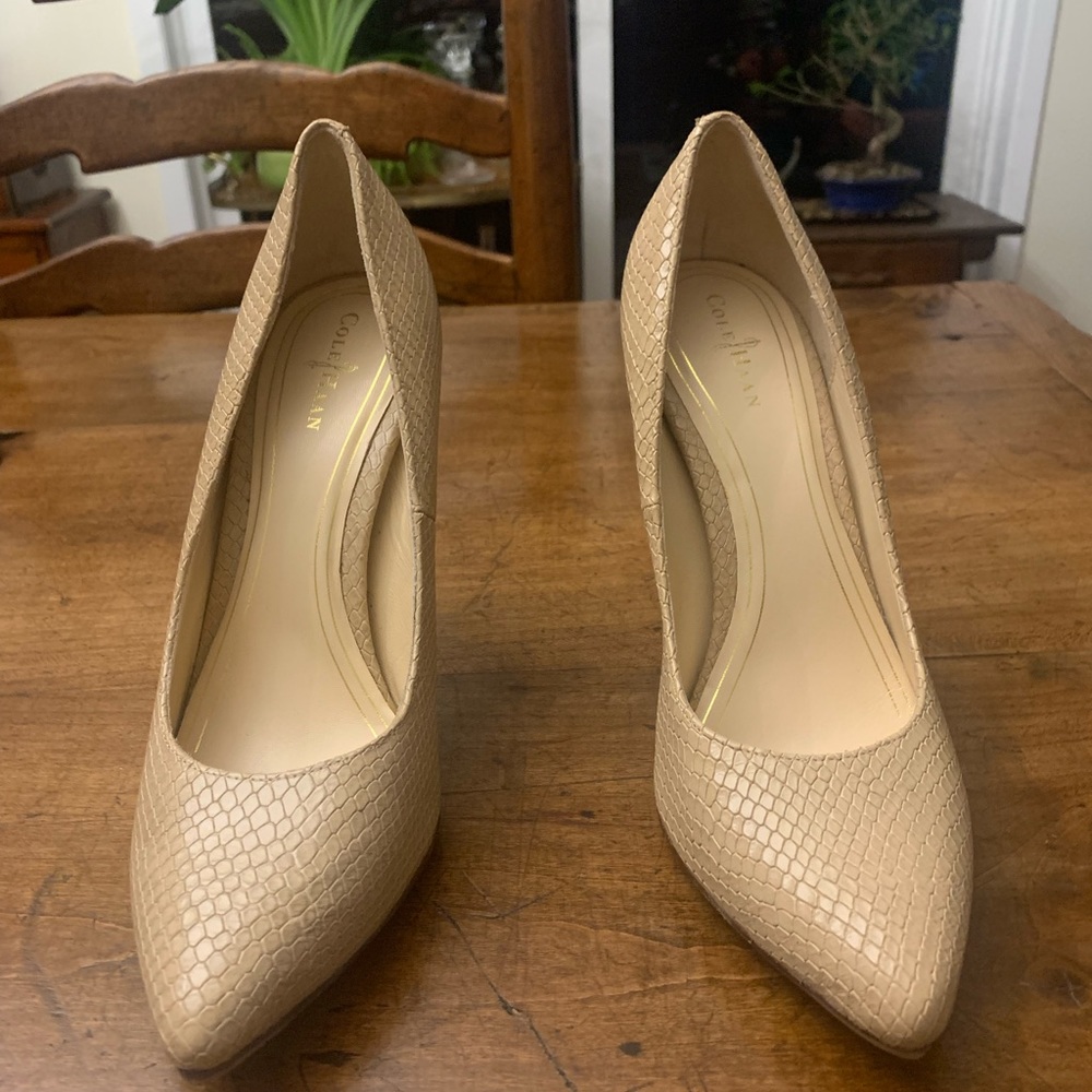 Cole Haan Taupe Heels